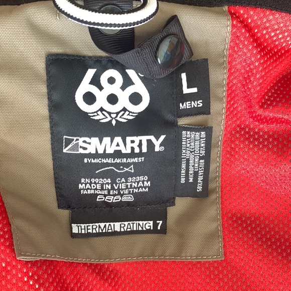 Men’s 686 snowboard jacket, 3 in 1, size L - Picture 9 of 14